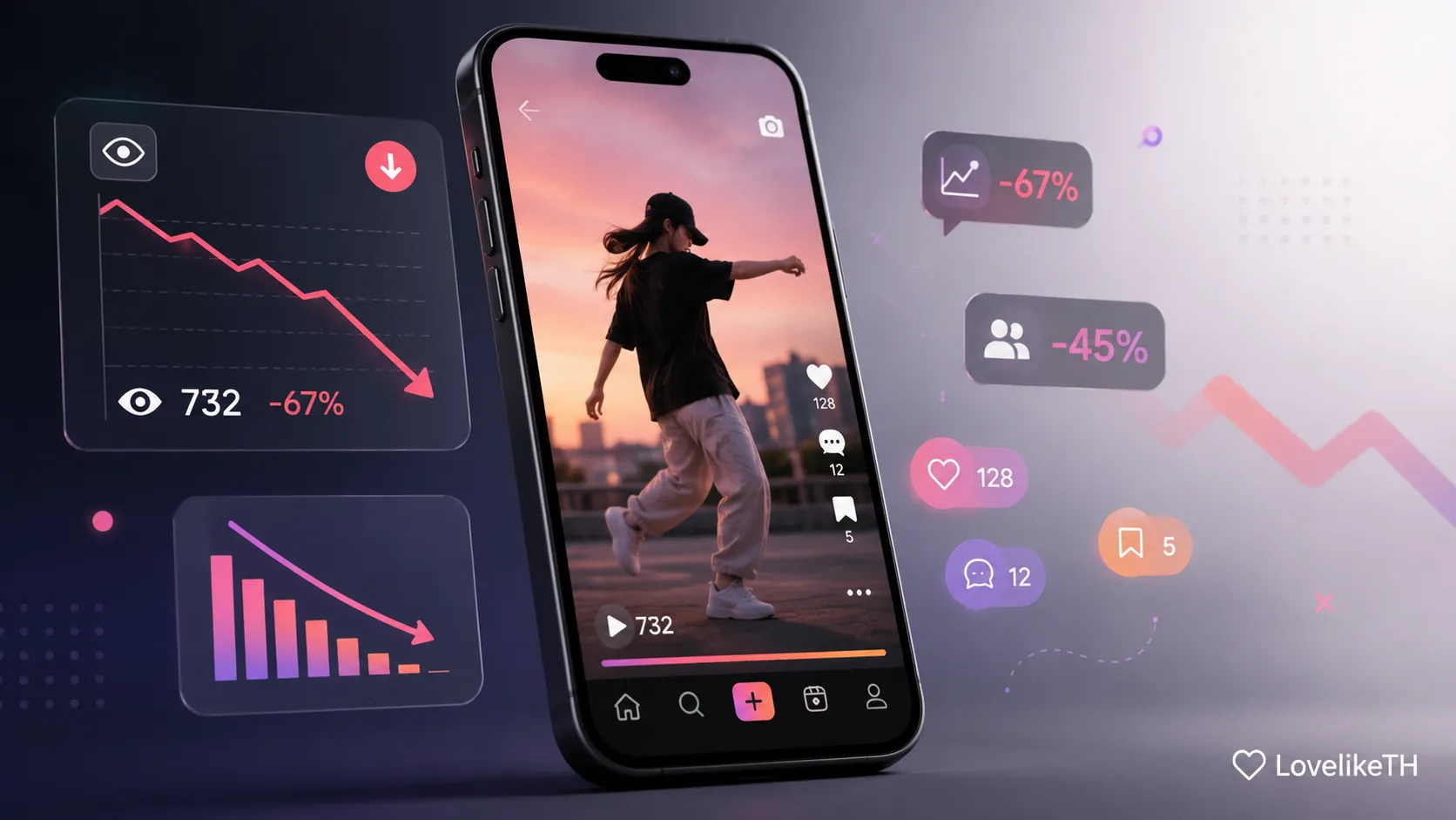 Instagram Reels วิวน้อย เกิดจากอะไร? วิธีเช็กและแก้ยอดเข้าถึงตก